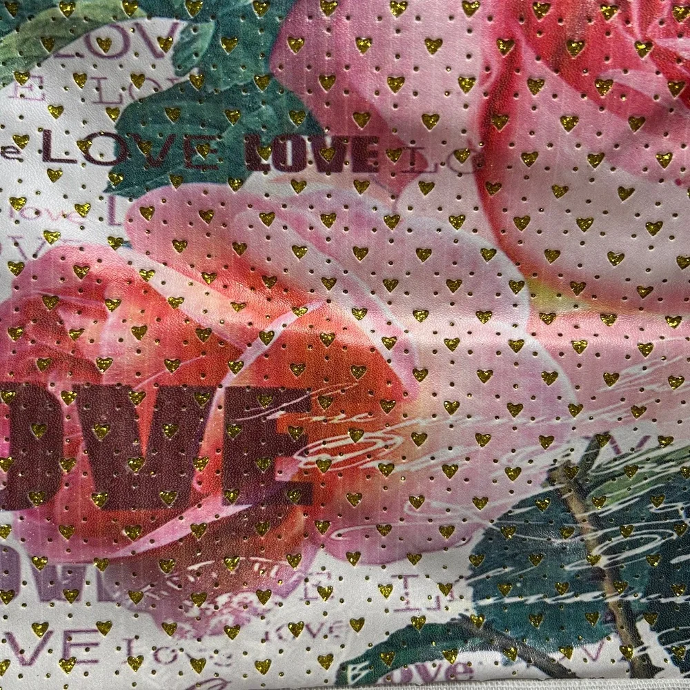 🟢U pick-2 for $25🟢 Tote Bag Love, Roses, Butterflies (7517394 B) - Picture 4 of 5